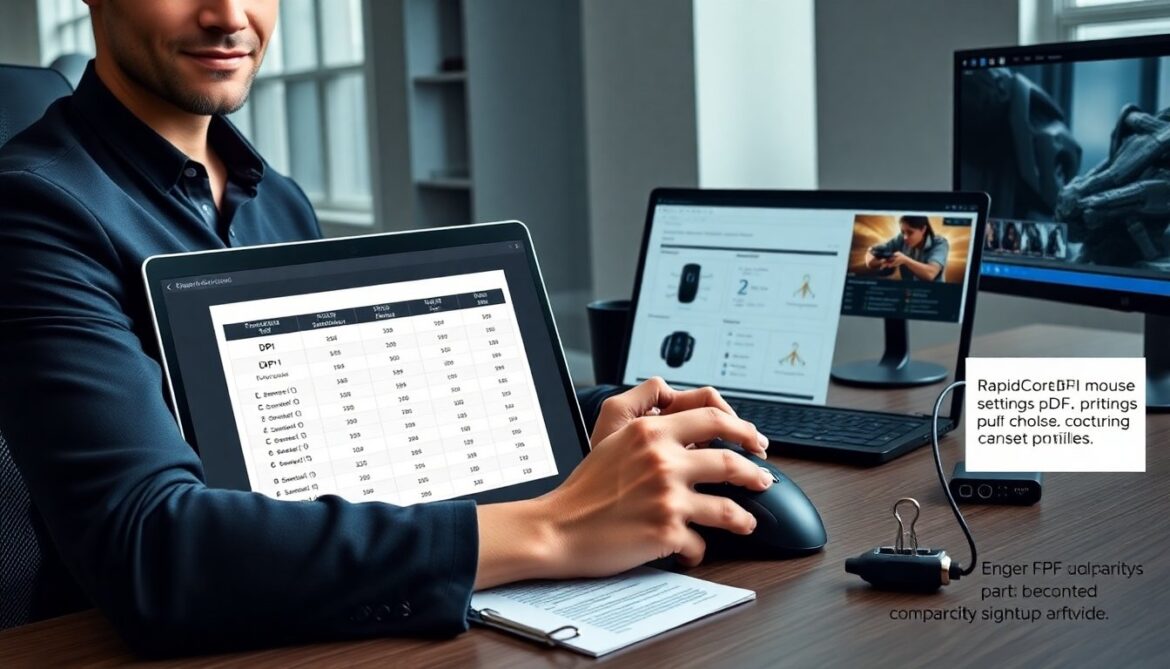 RapidCoreDPI Vlxtor Mouse Settings: The Complete PDF Guide (2026) — Best DPI Presets & Step‑by‑Step Setup rapidcoredpi vlxtor mouse settings pdf